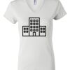 Women's Short Sleeve V-Neck T-Shirt Thumbnail