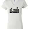 Women's Short Sleeve V-Neck T-Shirt Thumbnail