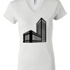 Women's Short Sleeve V-Neck T-Shirt Thumbnail