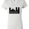 Women's Short Sleeve V-Neck T-Shirt Thumbnail