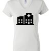 Women's Short Sleeve V-Neck T-Shirt Thumbnail