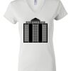 Women's Short Sleeve V-Neck T-Shirt Thumbnail