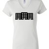 Women's Short Sleeve V-Neck T-Shirt Thumbnail