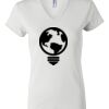 Women's Short Sleeve V-Neck T-Shirt Thumbnail