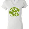 Women's Short Sleeve V-Neck T-Shirt Thumbnail
