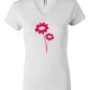 Women's Short Sleeve V-Neck T-Shirt Thumbnail