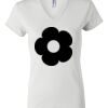 Women's Short Sleeve V-Neck T-Shirt Thumbnail