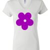 Women's Short Sleeve V-Neck T-Shirt Thumbnail