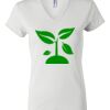 Women's Short Sleeve V-Neck T-Shirt Thumbnail