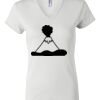 Women's Short Sleeve V-Neck T-Shirt Thumbnail