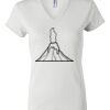 Women's Short Sleeve V-Neck T-Shirt Thumbnail