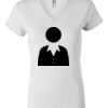Women's Short Sleeve V-Neck T-Shirt Thumbnail