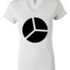 Women's Short Sleeve V-Neck T-Shirt Thumbnail