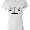 Women's Short Sleeve V-Neck T-Shirt Thumbnail