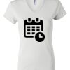 Women's Short Sleeve V-Neck T-Shirt Thumbnail