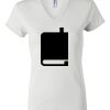 Women's Short Sleeve V-Neck T-Shirt Thumbnail