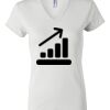 Women's Short Sleeve V-Neck T-Shirt Thumbnail