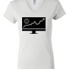 Women's Short Sleeve V-Neck T-Shirt Thumbnail