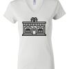 Women's Short Sleeve V-Neck T-Shirt Thumbnail