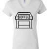 Women's Short Sleeve V-Neck T-Shirt Thumbnail