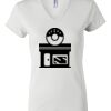 Women's Short Sleeve V-Neck T-Shirt Thumbnail