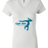 Women's Short Sleeve V-Neck T-Shirt Thumbnail