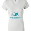 Women's Short Sleeve V-Neck T-Shirt Thumbnail