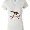Women's Short Sleeve V-Neck T-Shirt Thumbnail