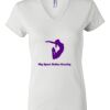 Women's Short Sleeve V-Neck T-Shirt Thumbnail