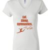 Women's Short Sleeve V-Neck T-Shirt Thumbnail