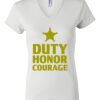 Women's Short Sleeve V-Neck T-Shirt Thumbnail