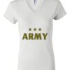 Women's Short Sleeve V-Neck T-Shirt Thumbnail