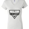 Women's Short Sleeve V-Neck T-Shirt Thumbnail