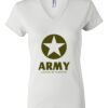 Women's Short Sleeve V-Neck T-Shirt Thumbnail