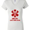 Women's Short Sleeve V-Neck T-Shirt Thumbnail