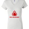 Women's Short Sleeve V-Neck T-Shirt Thumbnail