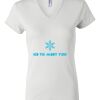 Women's Short Sleeve V-Neck T-Shirt Thumbnail