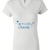 Women's Short Sleeve V-Neck T-Shirt Thumbnail