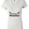 Women's Short Sleeve V-Neck T-Shirt Thumbnail