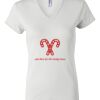 Women's Short Sleeve V-Neck T-Shirt Thumbnail