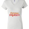 Women's Short Sleeve V-Neck T-Shirt Thumbnail