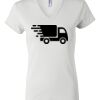 Women's Short Sleeve V-Neck T-Shirt Thumbnail