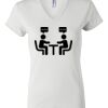 Women's Short Sleeve V-Neck T-Shirt Thumbnail