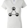 Women's Short Sleeve V-Neck T-Shirt Thumbnail