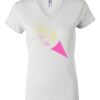 Women's Short Sleeve V-Neck T-Shirt Thumbnail