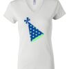 Women's Short Sleeve V-Neck T-Shirt Thumbnail