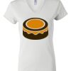 Women's Short Sleeve V-Neck T-Shirt Thumbnail