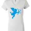 Women's Short Sleeve V-Neck T-Shirt Thumbnail