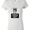 Women's Short Sleeve V-Neck T-Shirt Thumbnail