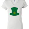 Women's Short Sleeve V-Neck T-Shirt Thumbnail